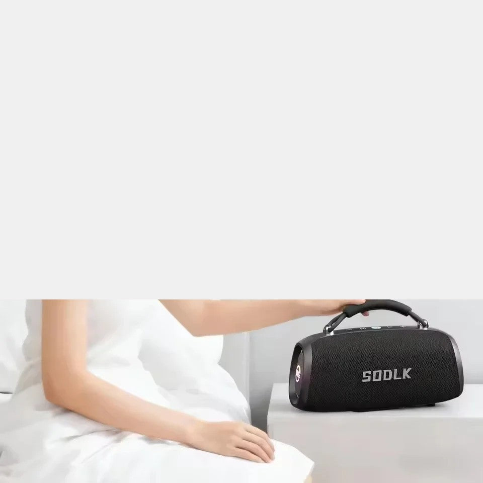 Aura Bass Pro — lifestyle product shot, neutral background