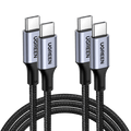 Aura Cable Pro 2-pack braided USB-C cables matte black